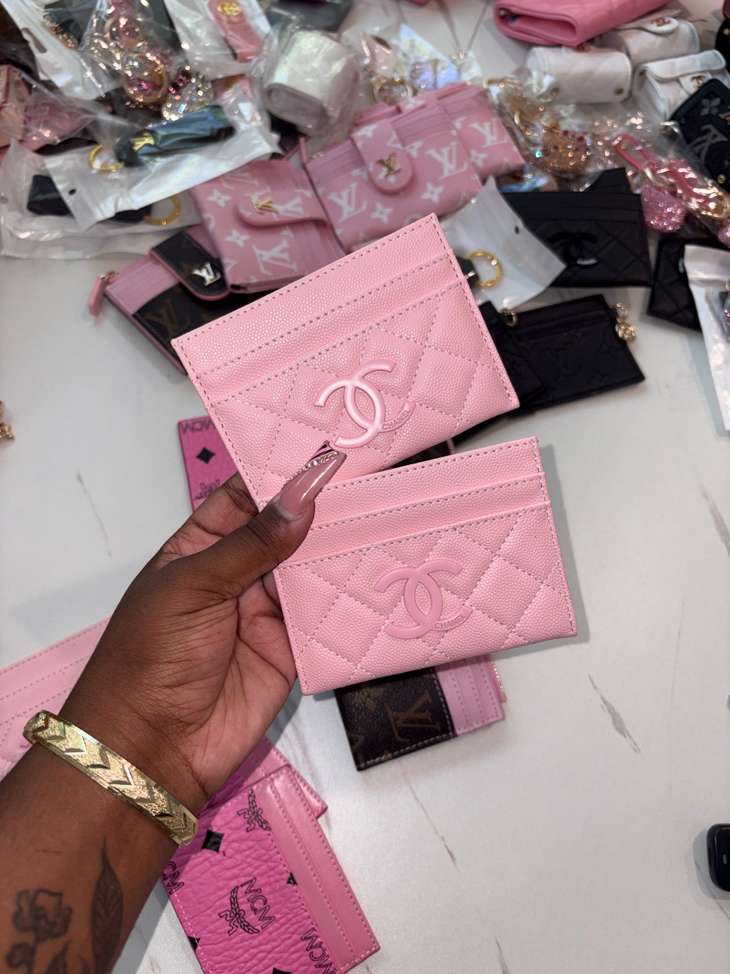 PINK CC CARDHOLDER