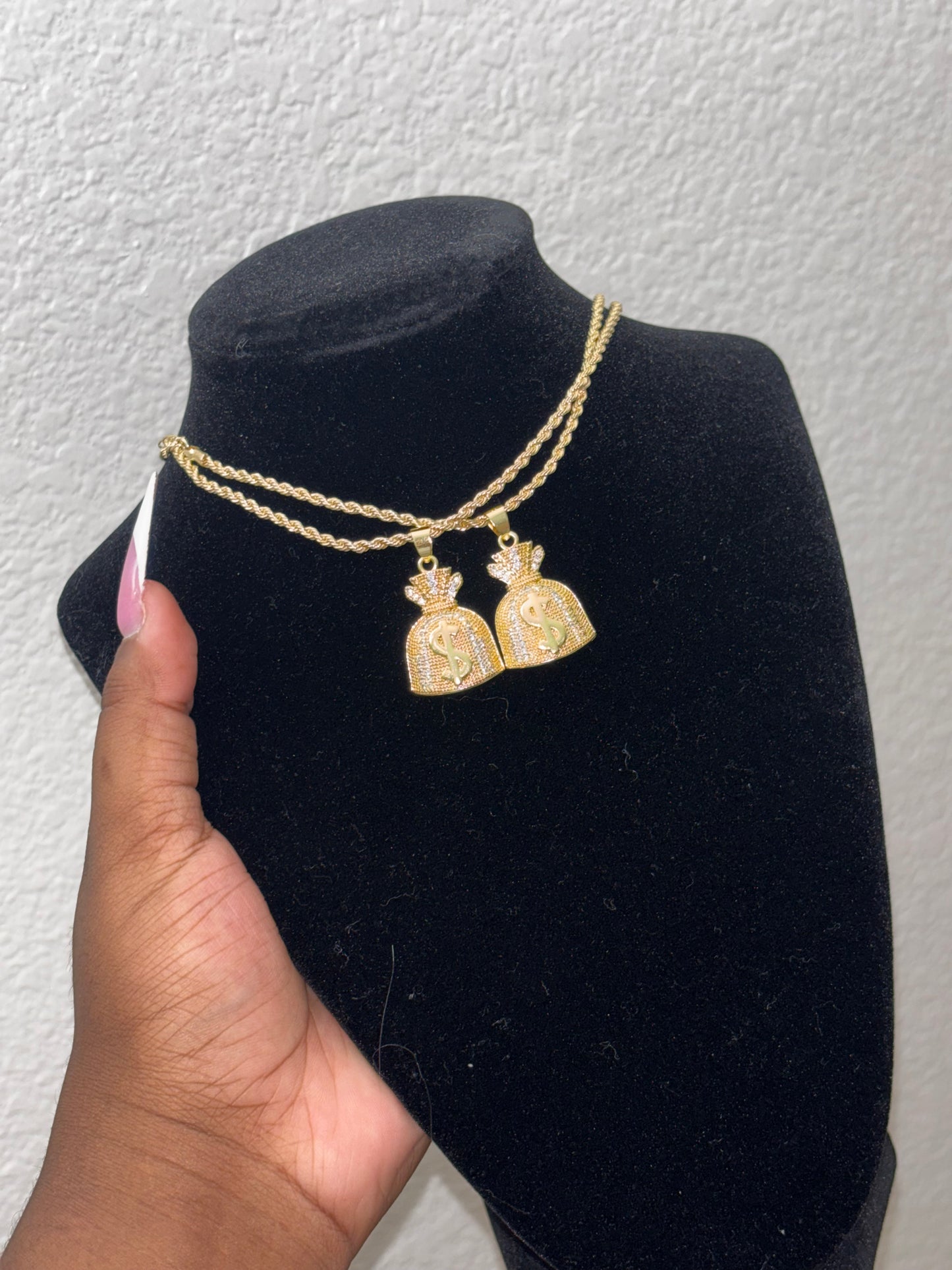 MONEY BAG NECKLACE