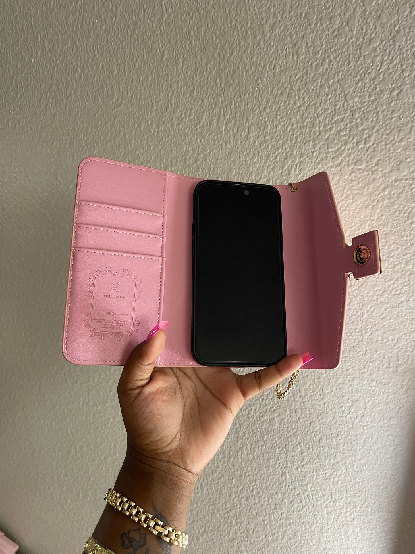 PINK LV CASE/WALLET (pre-order)