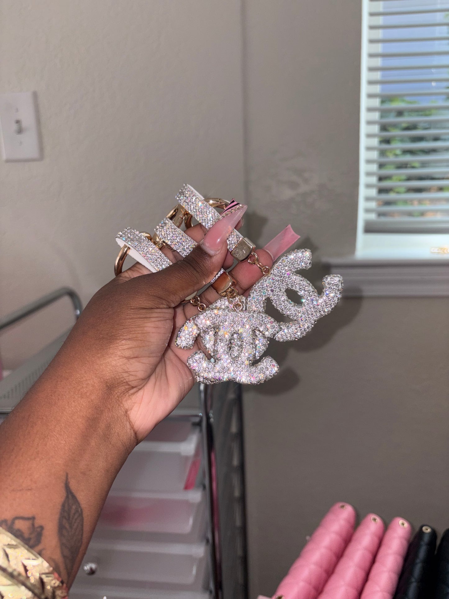CC BLING KEYCHAINS
