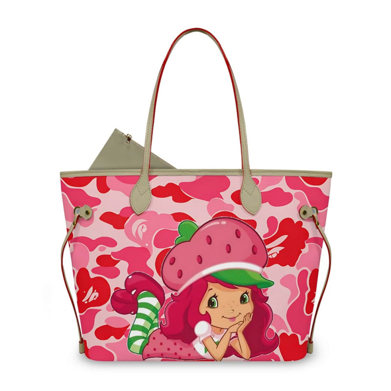 STRAWBERRY SHORTCAKE BAPE TOTE BAG (pre-order)