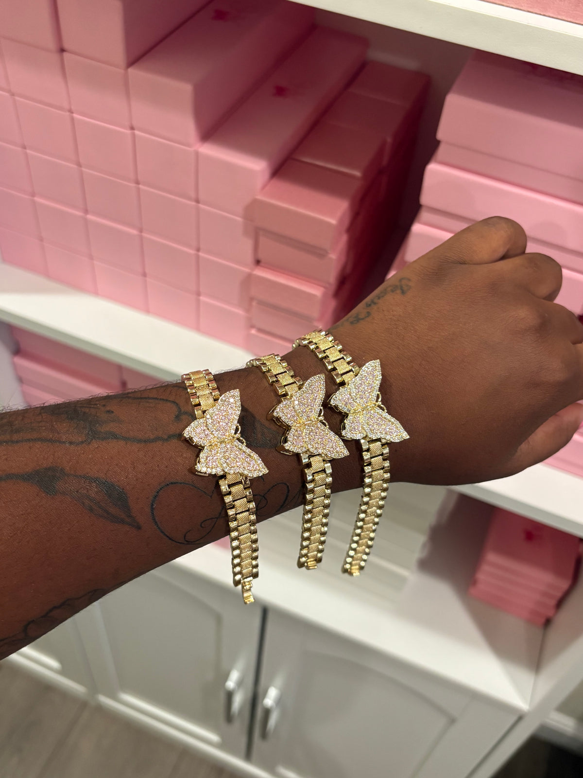 BUTTERFLY ROLLIE BRACELET