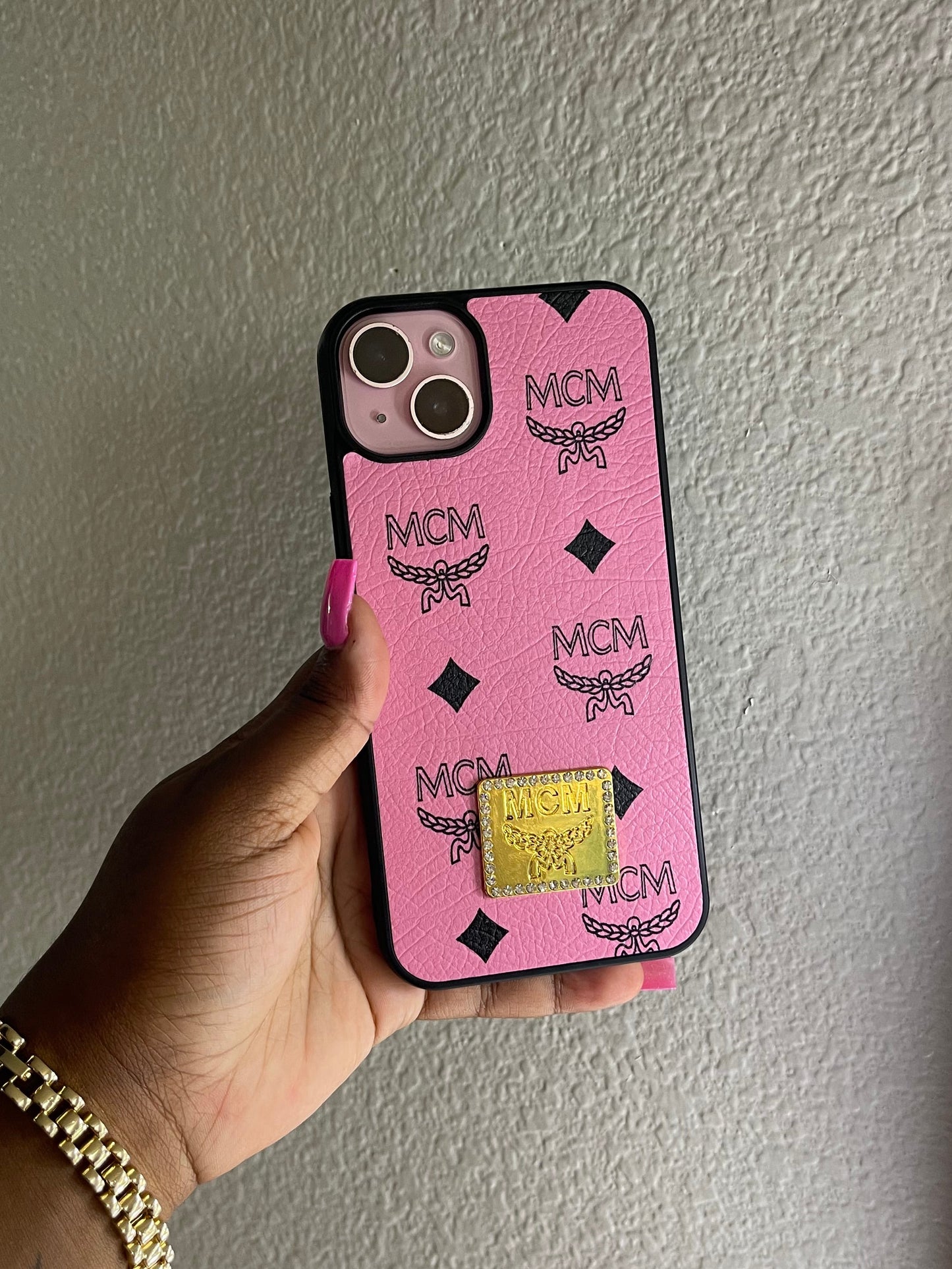 PINK MCM CASE