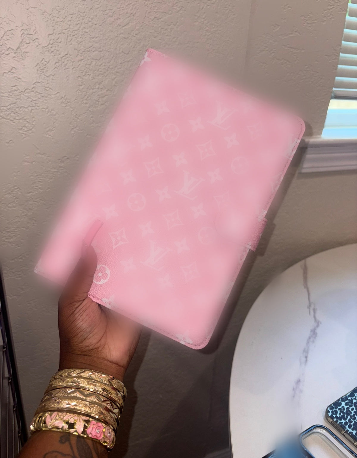 PINK LUXE IPAD CASE (pre-order)