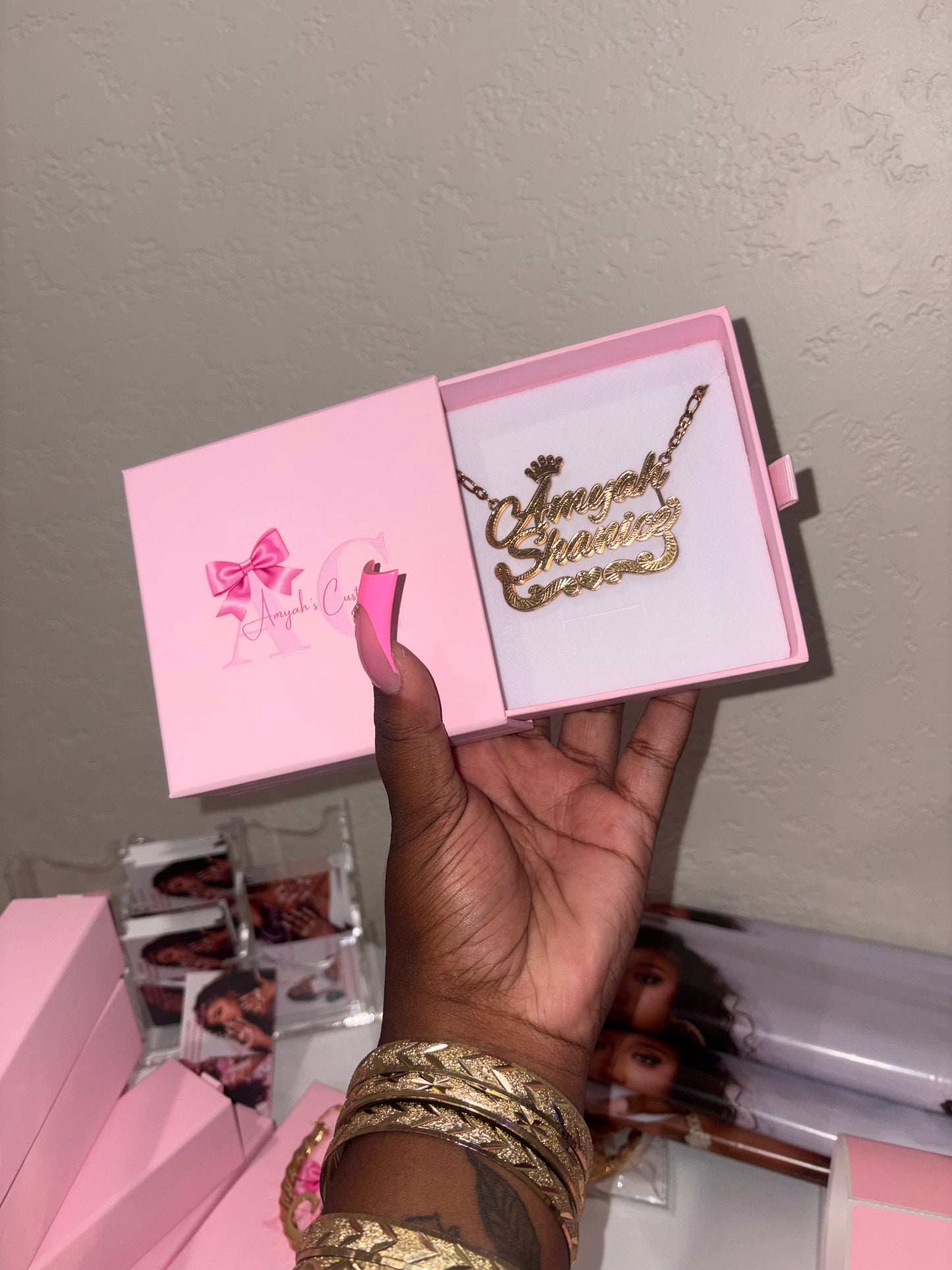 CUSTOM DOUBLE NAME NECKLACE (pre-order)