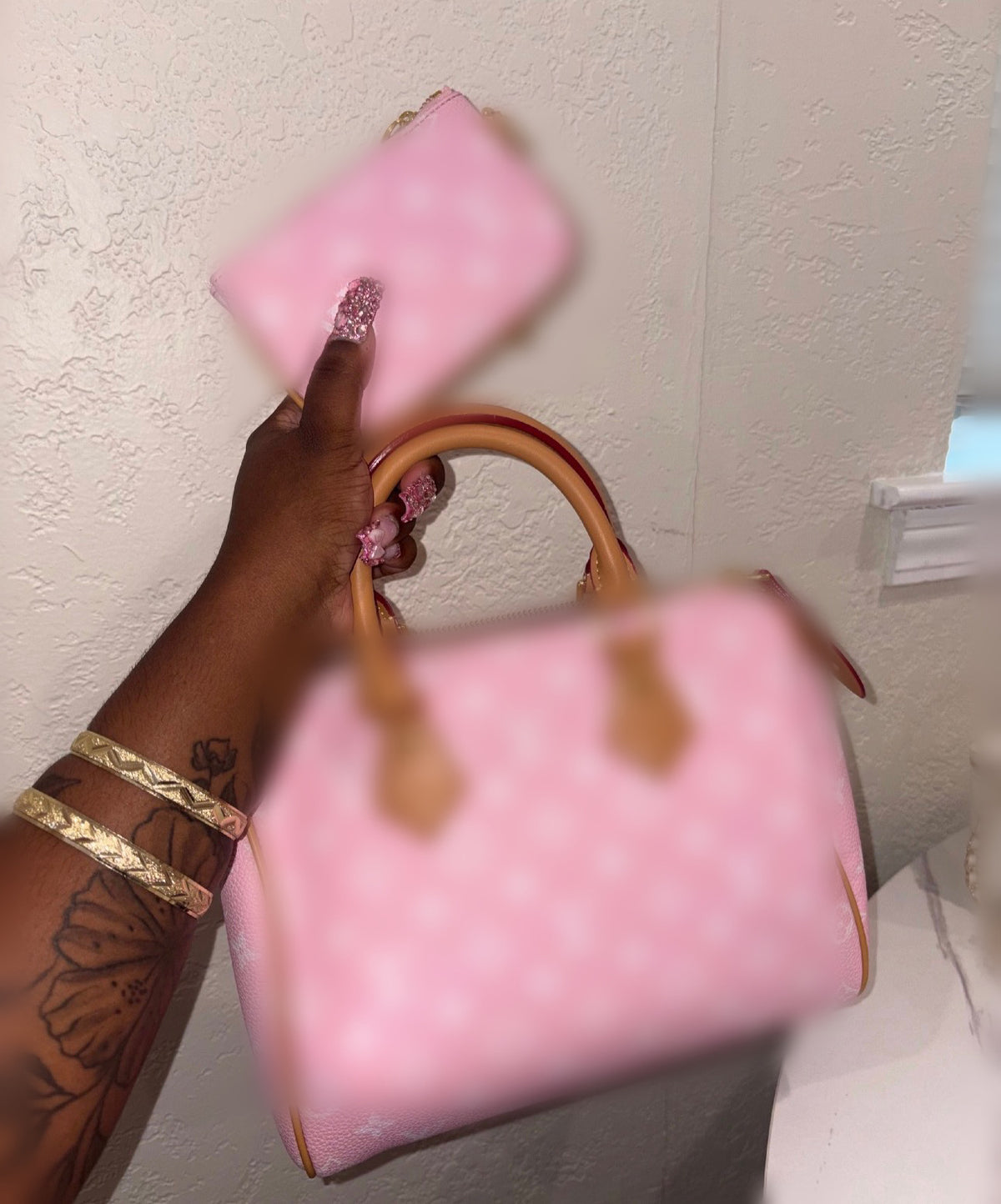 PINK LUXE PURSE (pre-order)