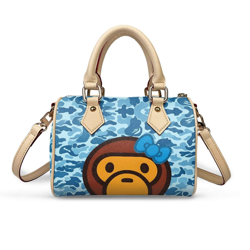 BLUE MONKEY PURSE (pre-order)