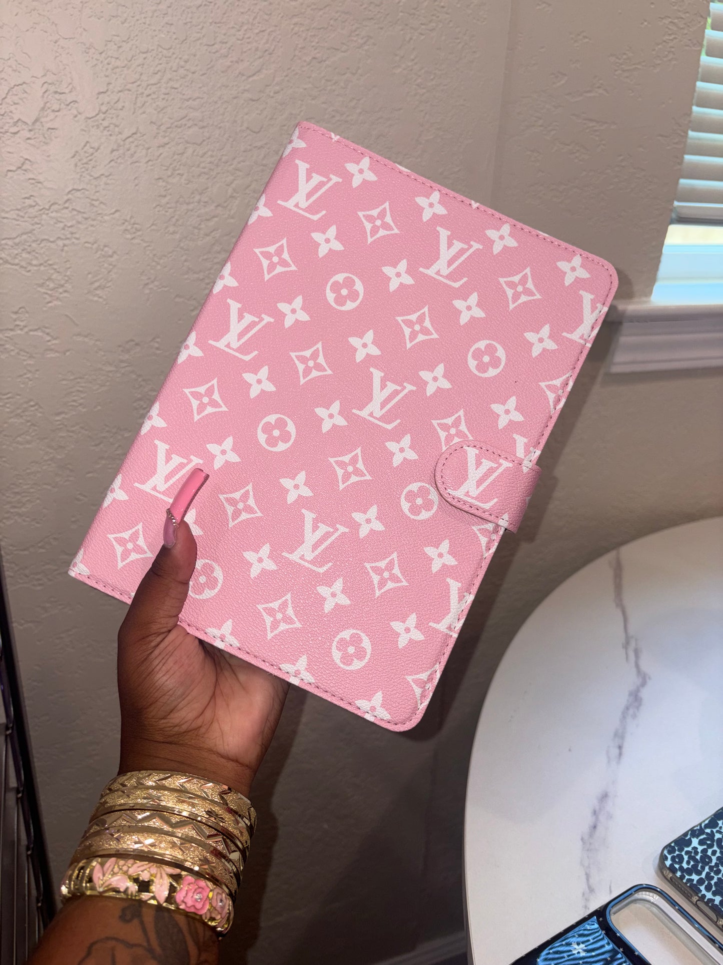 PINK LV IPAD CASE (pre-order)