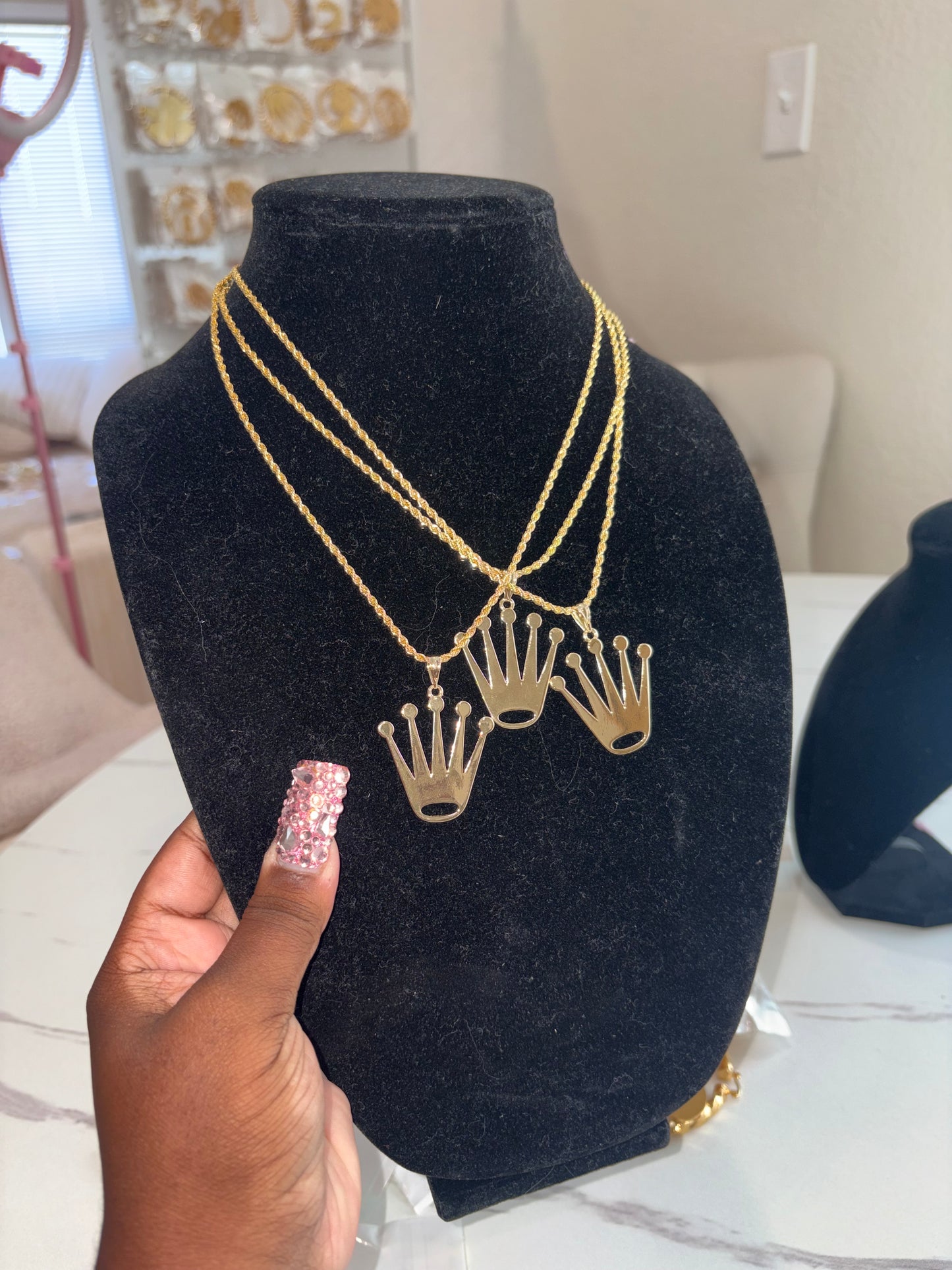 ROLEX CROWN NECKLACE