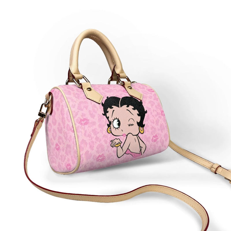 BETTY BOOP PINK CHEETAH PURSE (pre-order)