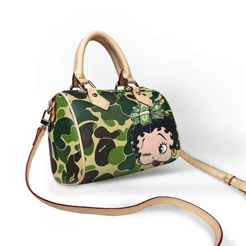 BETTY BOOP GREEN BAPE PURSE (pre-order)