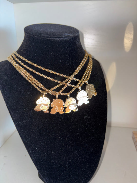 STRAWBERRY SHORTCAKE NECKLACE