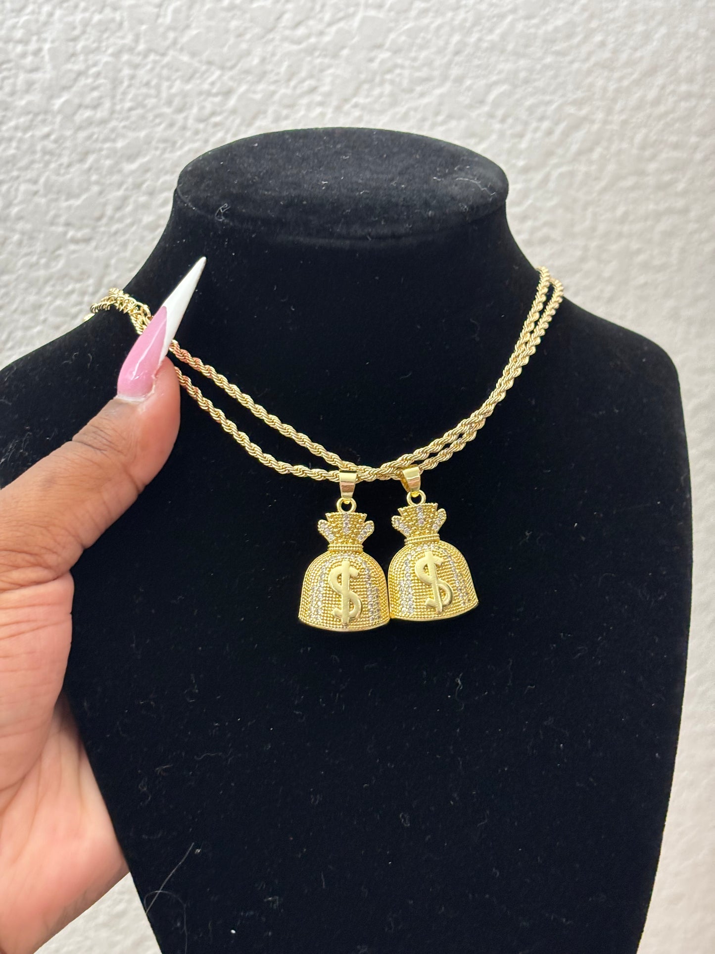 MONEY BAG NECKLACE