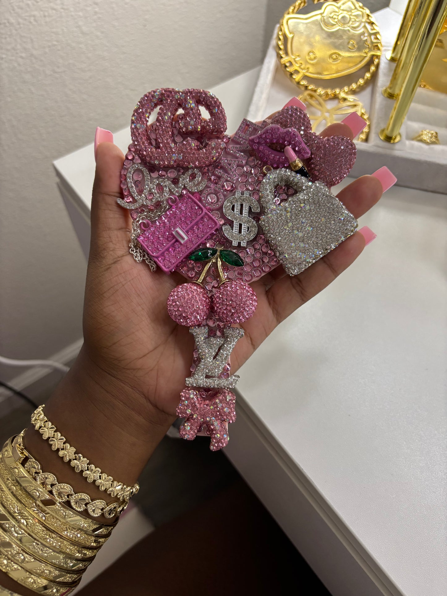 BLING JUNK MIRROR