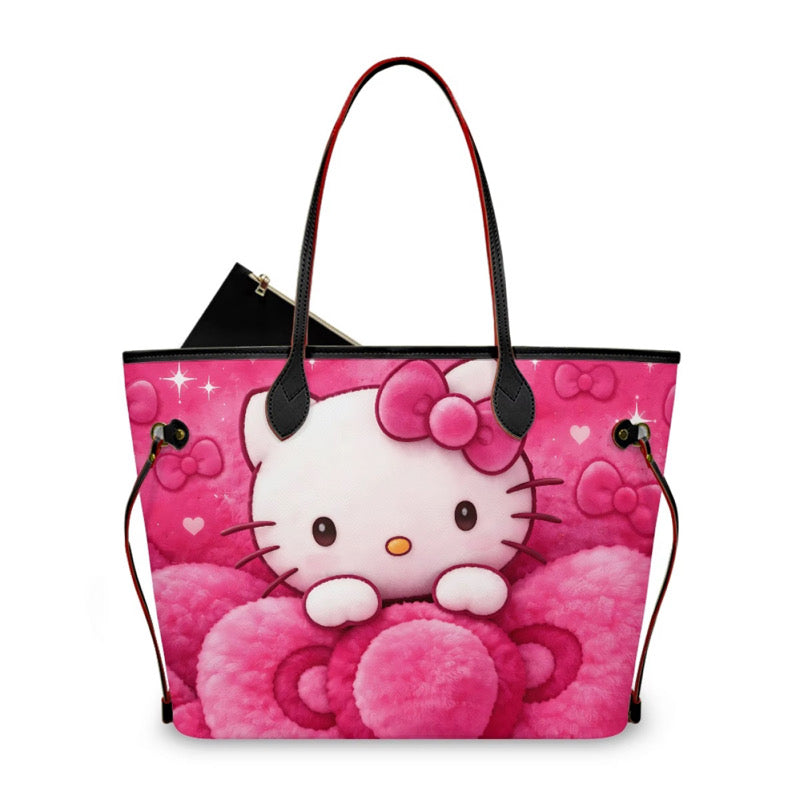 HK HOT PINK BOW TOTE BAG (pre-order)