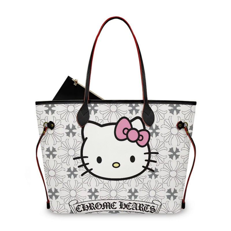 HK CHROME HRTS TOTE BAG (pre-order)