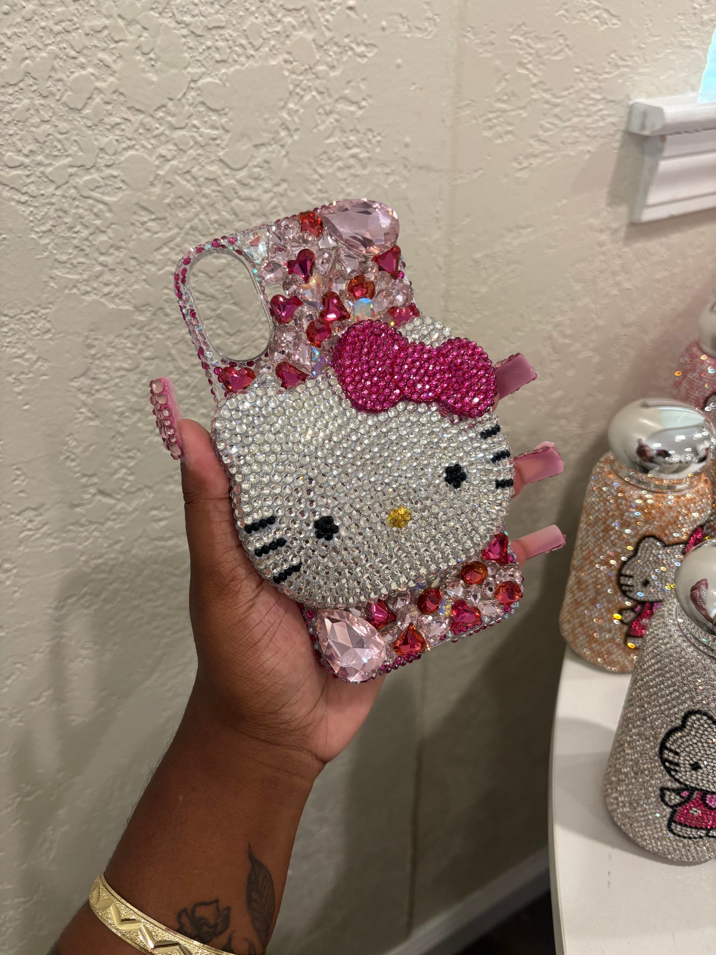 PINK HK BLING CASE (pre-order)