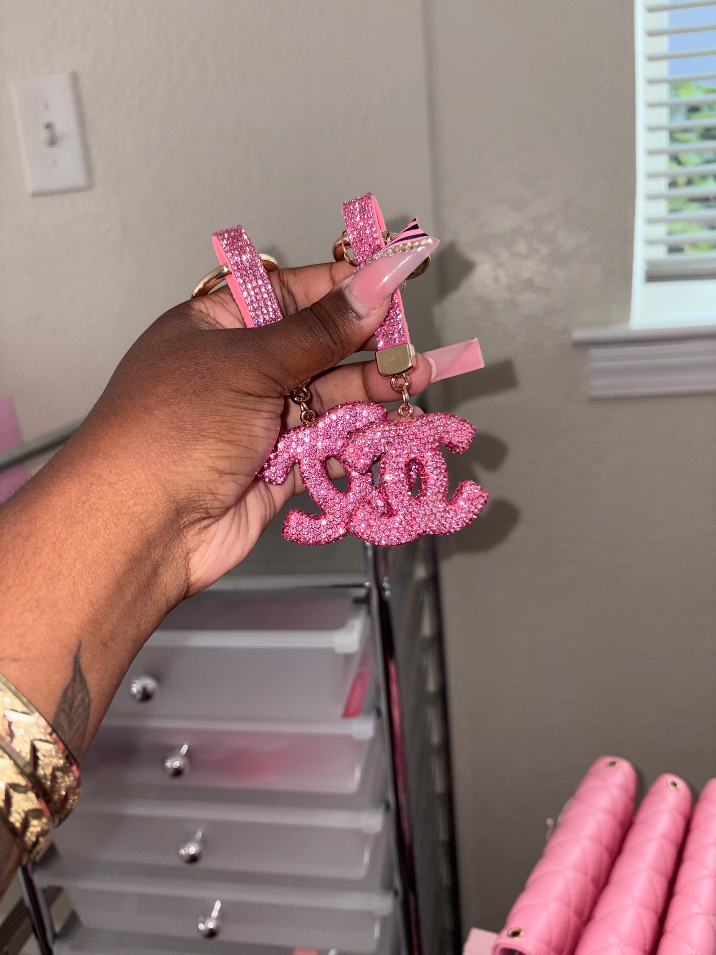 CC BLING KEYCHAINS