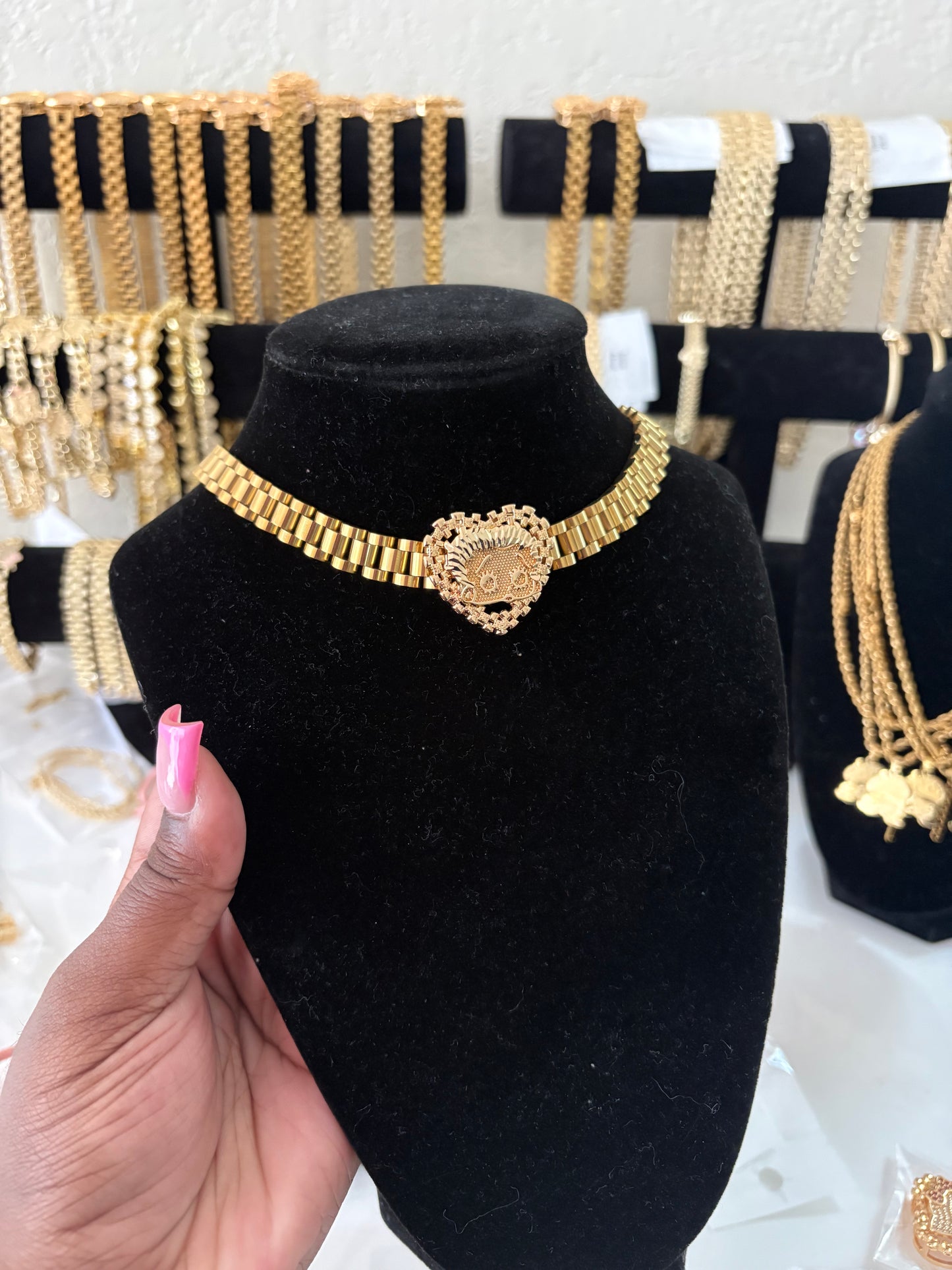 BETTY BOOP ROLEX NECKLACE