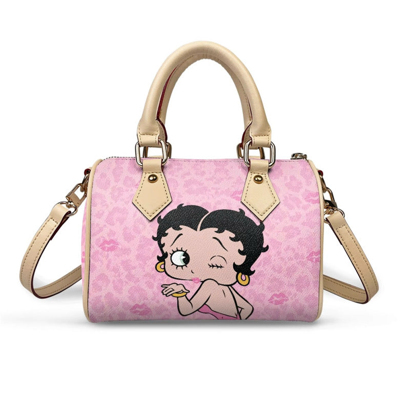 BETTY BOOP PINK CHEETAH PURSE (pre-order)