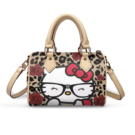 RED HK CHEETAH PURSE (pre-order)