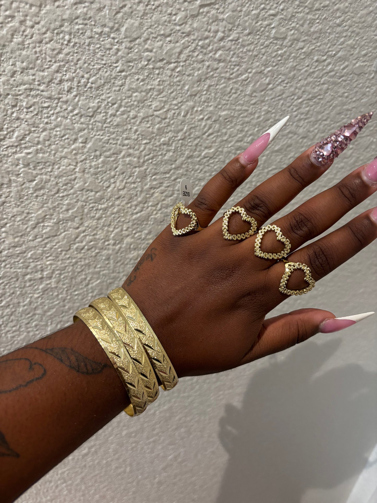 HEART ROLEX RING