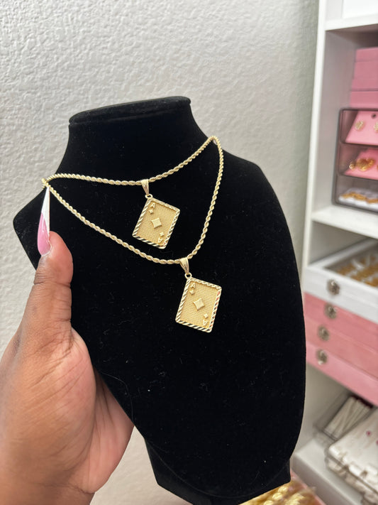 ACE CARD NECKLACE