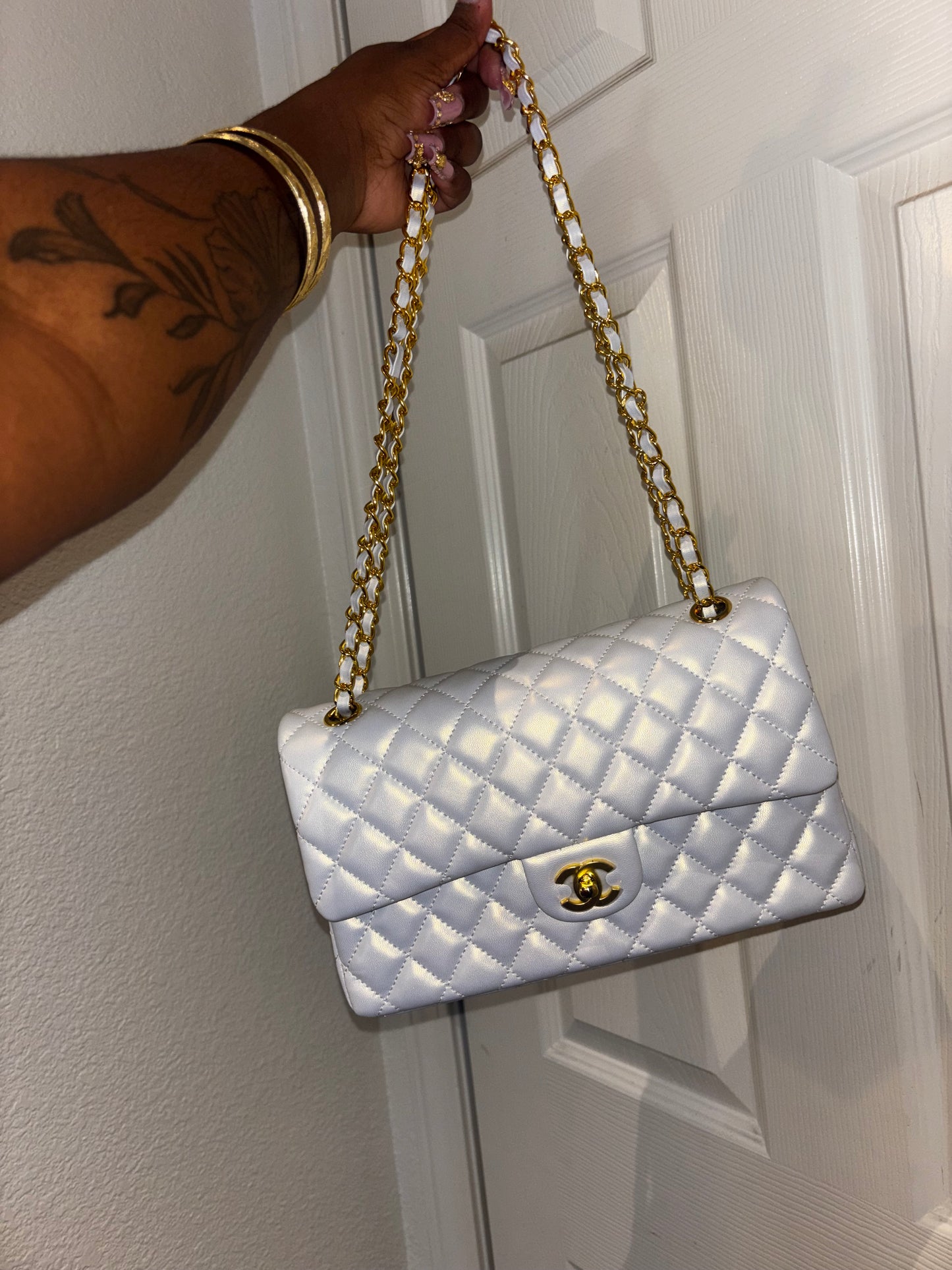 WHITE CC PURSE (pre-order)