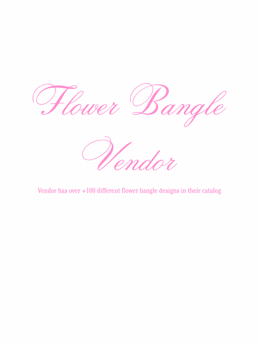 FLOWER BANGLE VENDOR