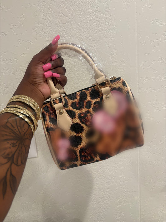 ICON BROWN CHEETAH PURSE (pre-order)