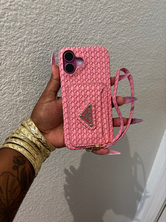LIGHT PINK PRADA CASE (pre-order)