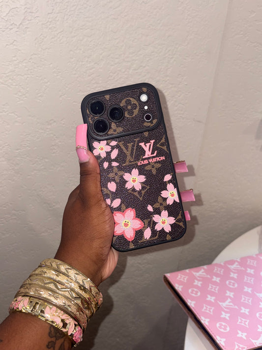 PINK/BROWN LV CASE (pre-order)