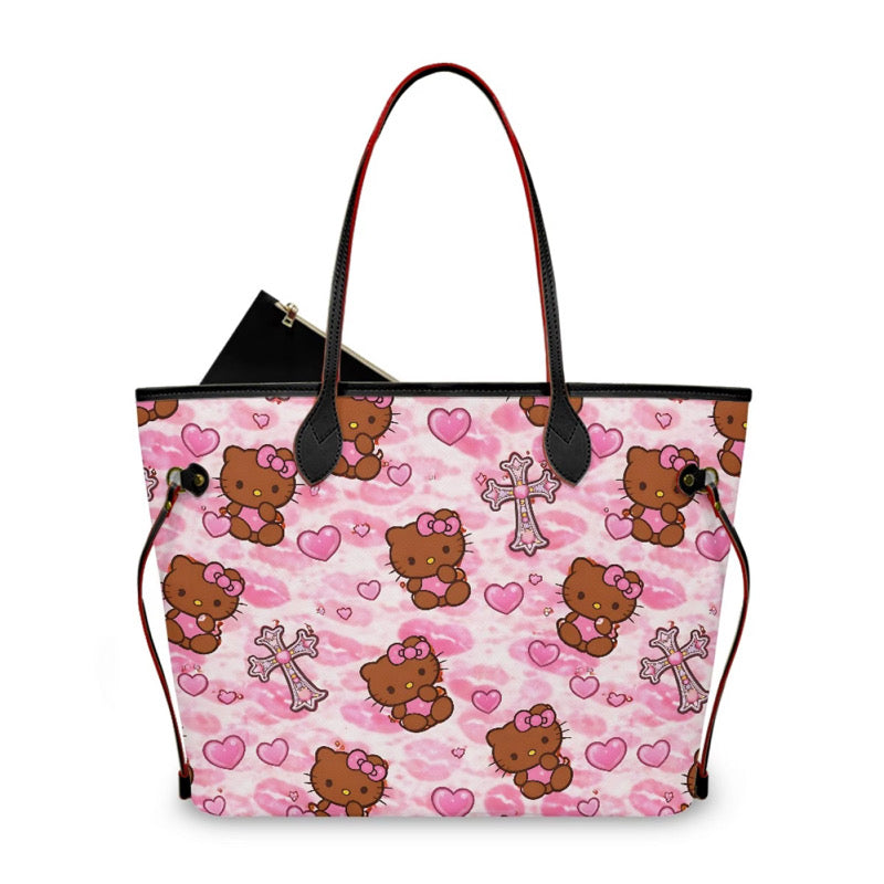 HK PINK HEARTS TOTE BAG (pre-order)