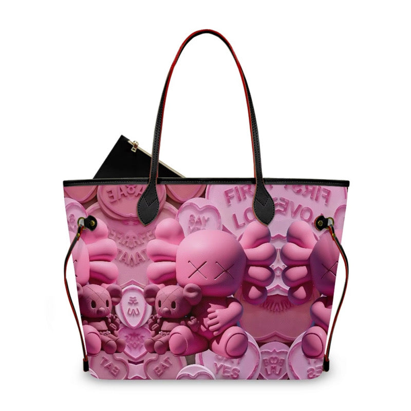 PINK KAWS TOTE BAG (pre-order)