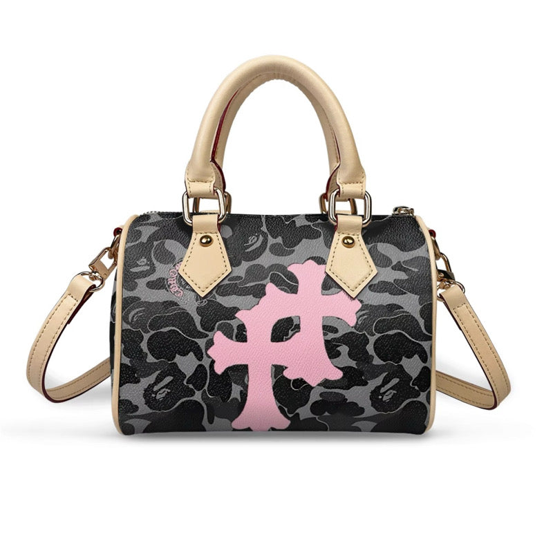 PINK & BLACK BAPE PURSE (pre-order)