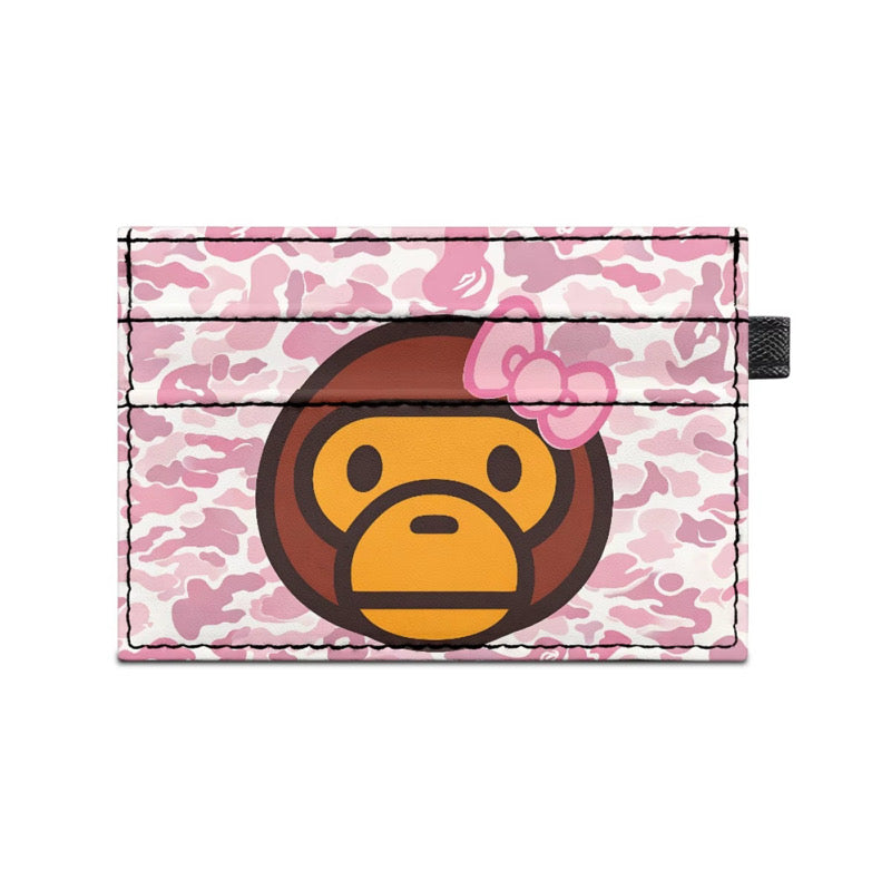 PINK MONKEY CARD HOLDER (pre-order)