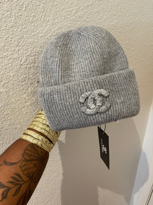 GREY CC BEANIE (pre-order)