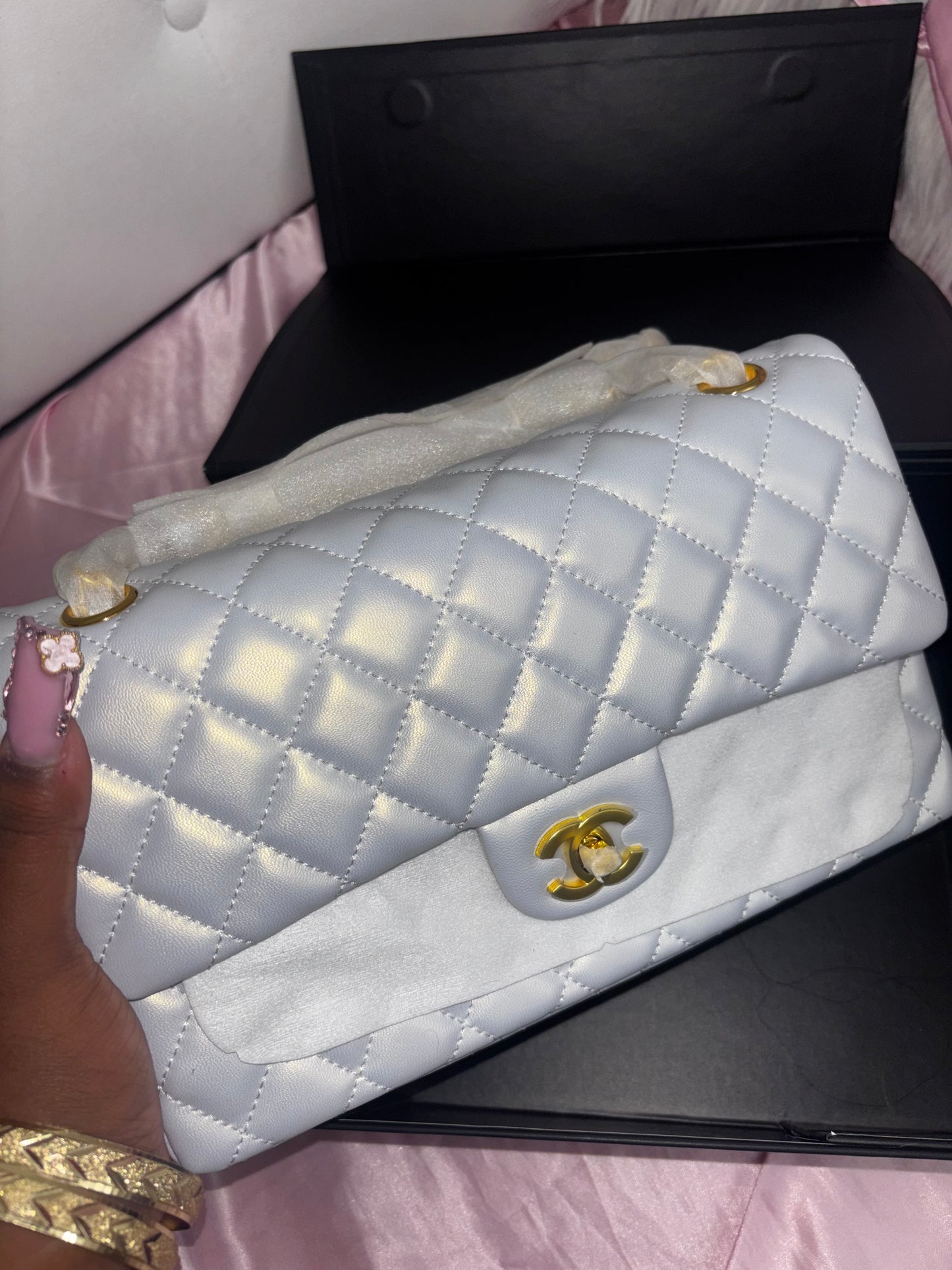 WHITE CC PURSE (pre-order)