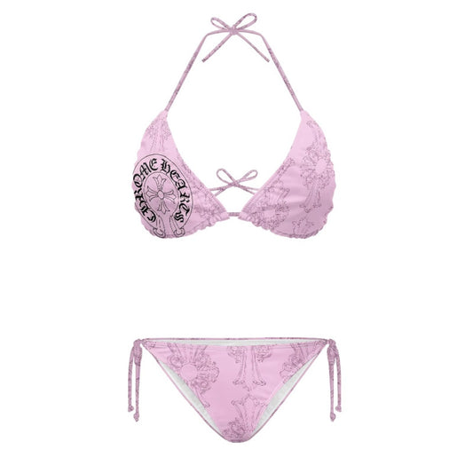 PINK CHROME HEART SWIMSUIT (pre-order)
