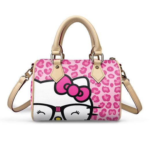 HK DARK PINK CHEETAH PURSE (pre-order)