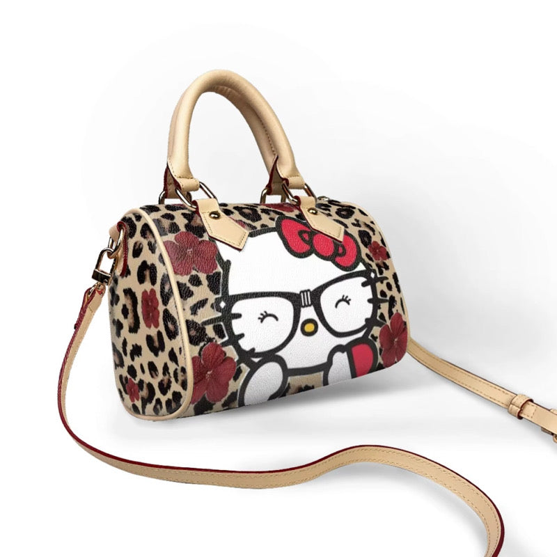 RED HK CHEETAH PURSE (pre-order)