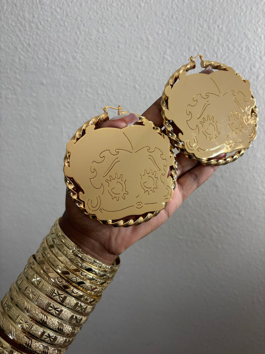 Betty Boop Hoops