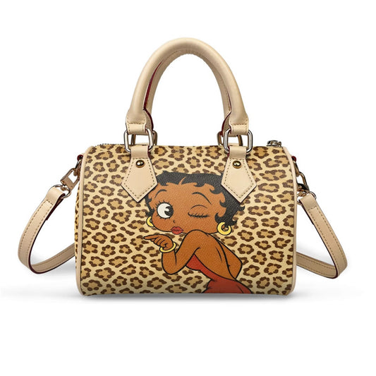 BETTY BOOP BROWN CHEETAH PURSE (pre-order)