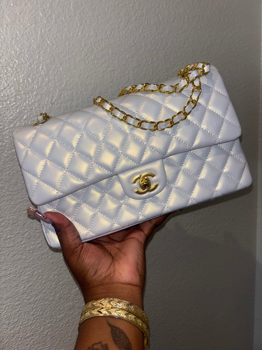 WHITE CC PURSE (pre-order)