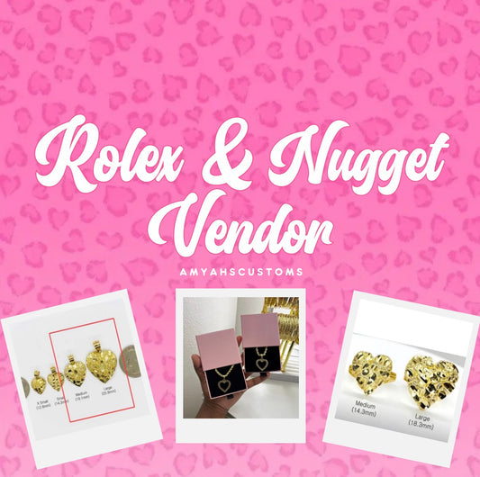 HEART ROLEX & NUGGET VENDOR