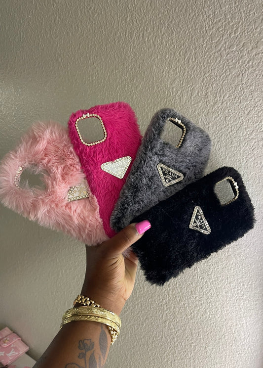 FLUFFY PRADA CASES