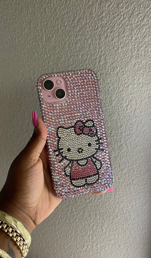 BLING HELLO KITTY CASE (light pink)