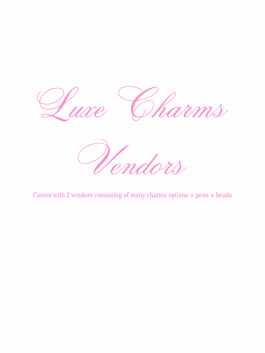 LUXE CHARM VENDORS