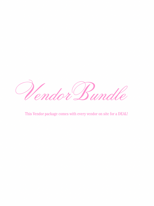 ALL 19 VENDORS, BUNDLE DEAL