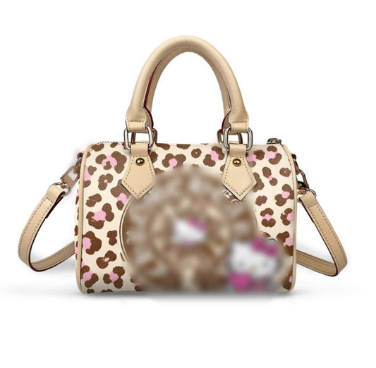 PINK/BROWN C-HRTS ICON PURSE (pre-order)